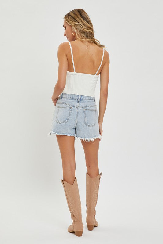 KNIT V-NECK TANK