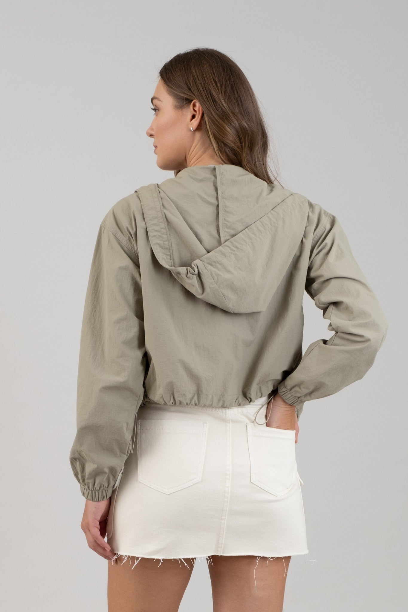 ZIP UP WINDBREAKER