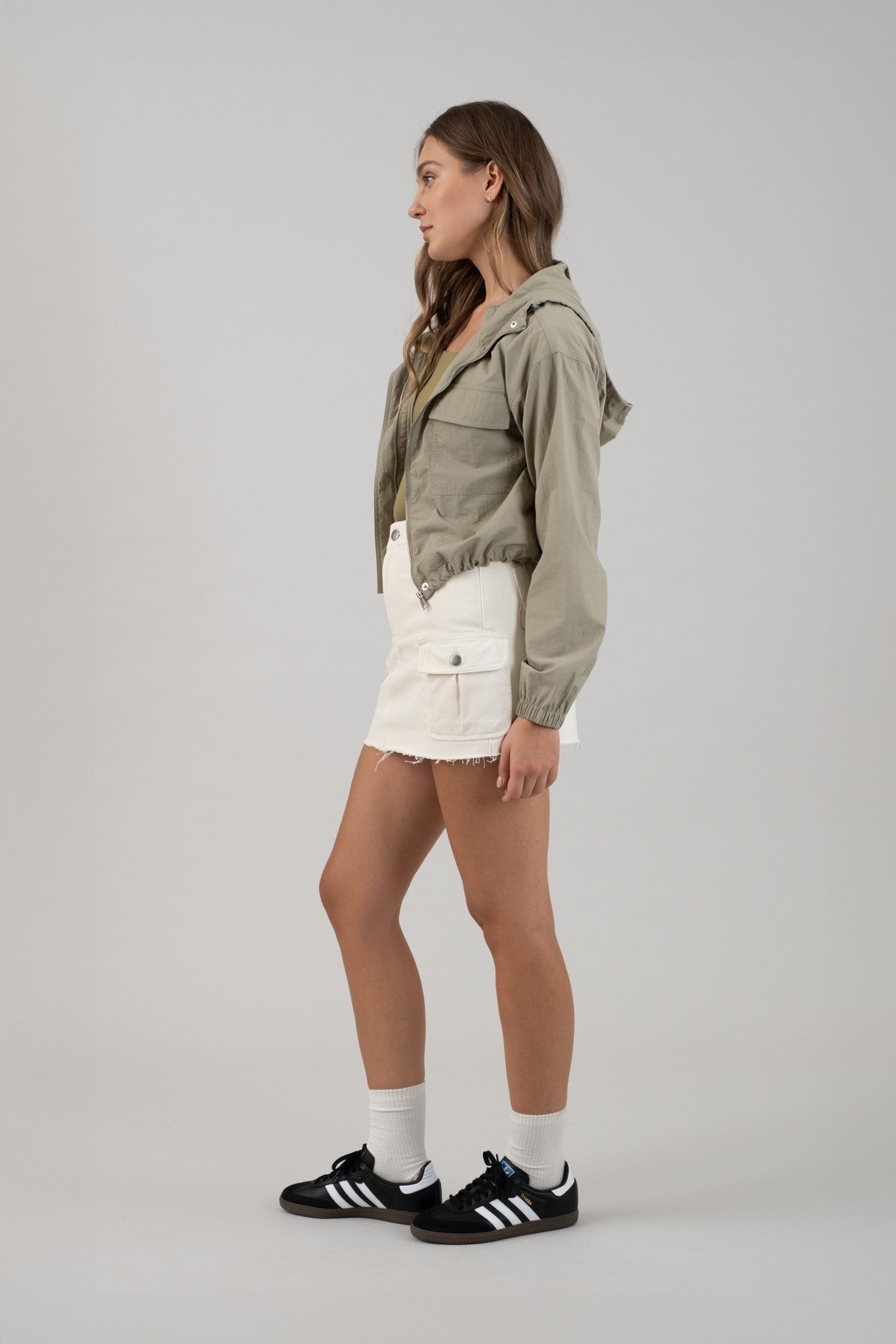 ZIP UP WINDBREAKER