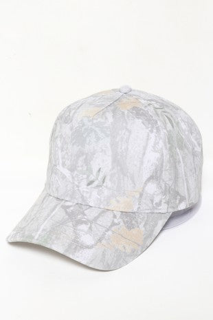 Woods Print Baseball Cap
