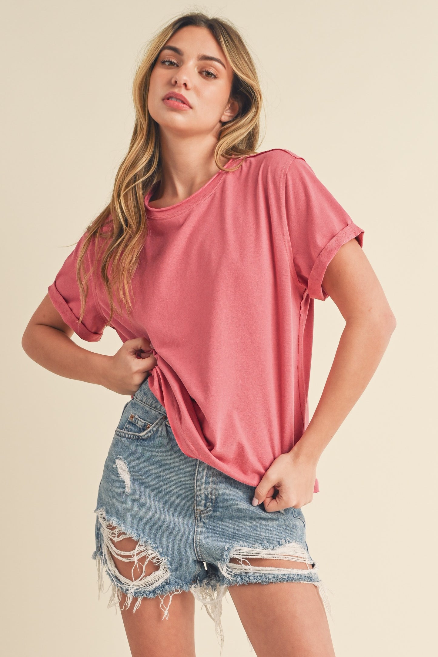 Mali Baby Tee Short Sleeve Top