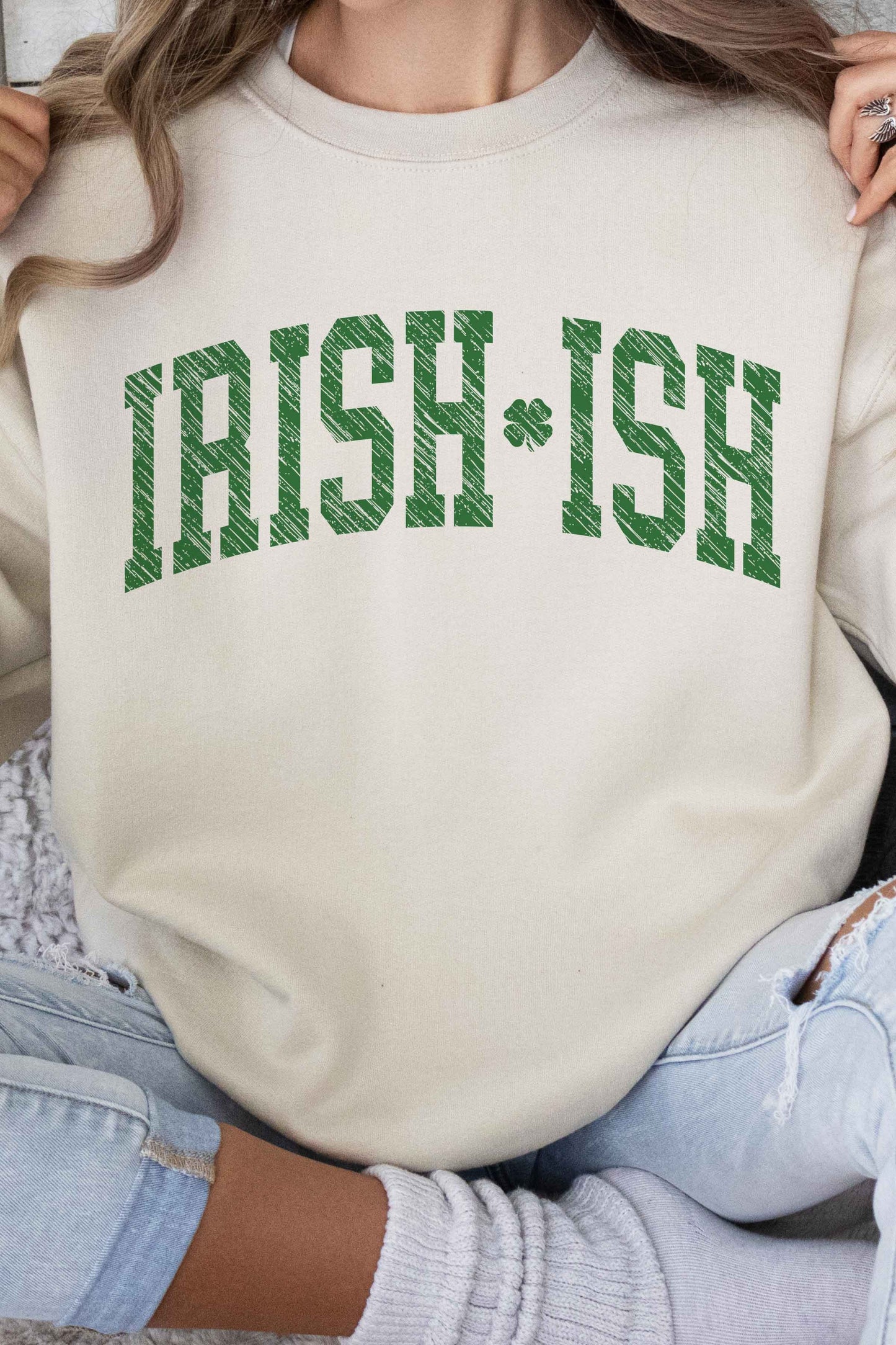 IRISH ST PATRICKS GRAPHIC SWEATSHIRT