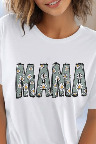 Floral Mama UNISEX Round Neck TShirt