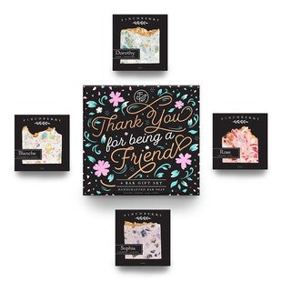 4 Bar Gift Set - Thank You For Being A Friend