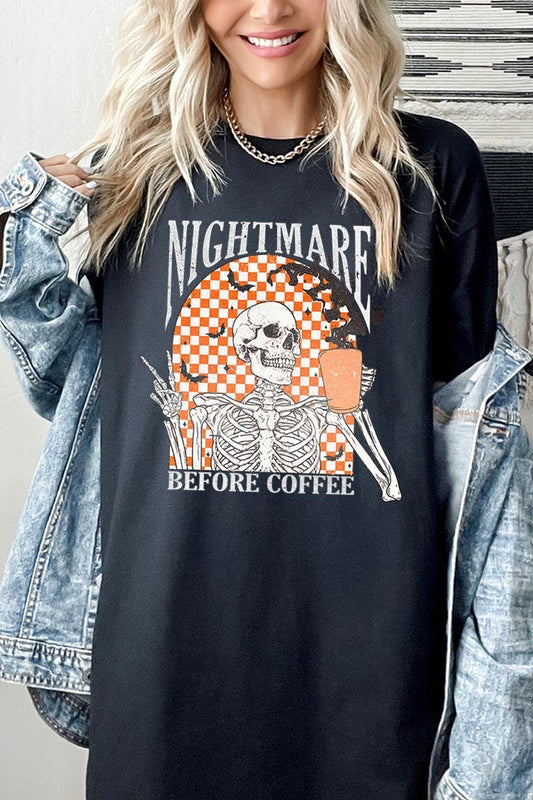 HALLOWEEN HEAVY COTTON UNISEX GRAPHIC TE