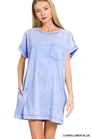 Premium Cotton Washed T-shirts Dress