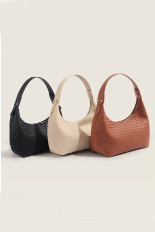 Woven Weave Underarm Shoulder Bag