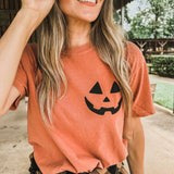 Jack- O-Lantern Smiley Face - Comfort Tee